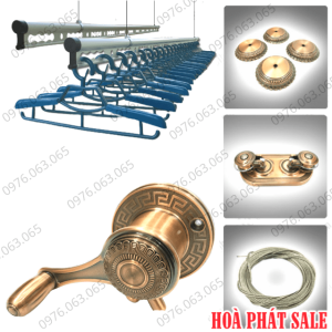 Giàn Phơi Hòa Phát H009 Màu Đồng Cổ