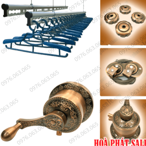 Giàn Phơi Chính Hãng Hòa Phát HP300 Màu Đồng Cổ