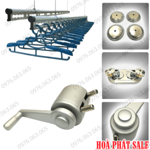 Giàn Phơi Thông Minh Màu Bạc H001