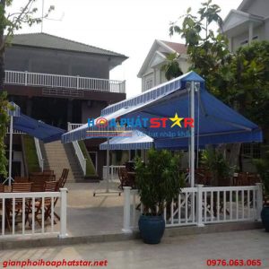 Mẫu mái hiện - bạt xếp