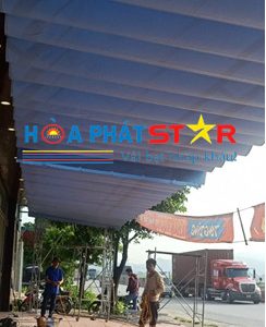 Mẫu mái hiện – bạt xếp